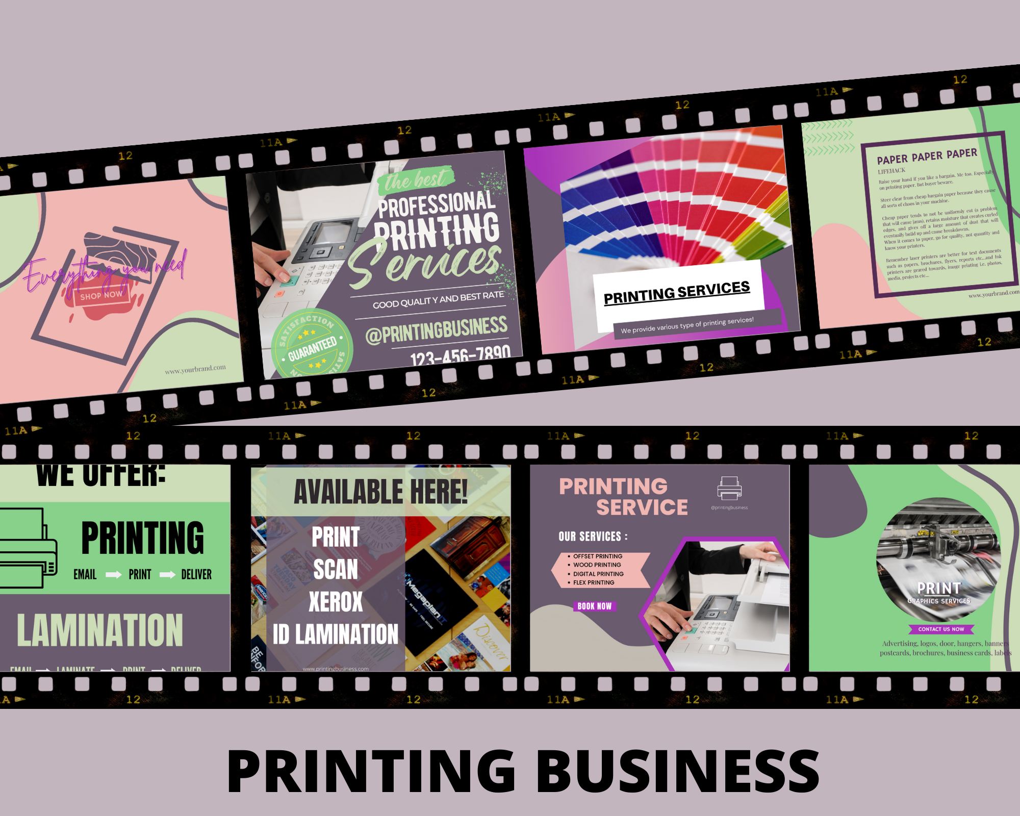 Printing Business – whole year bundle