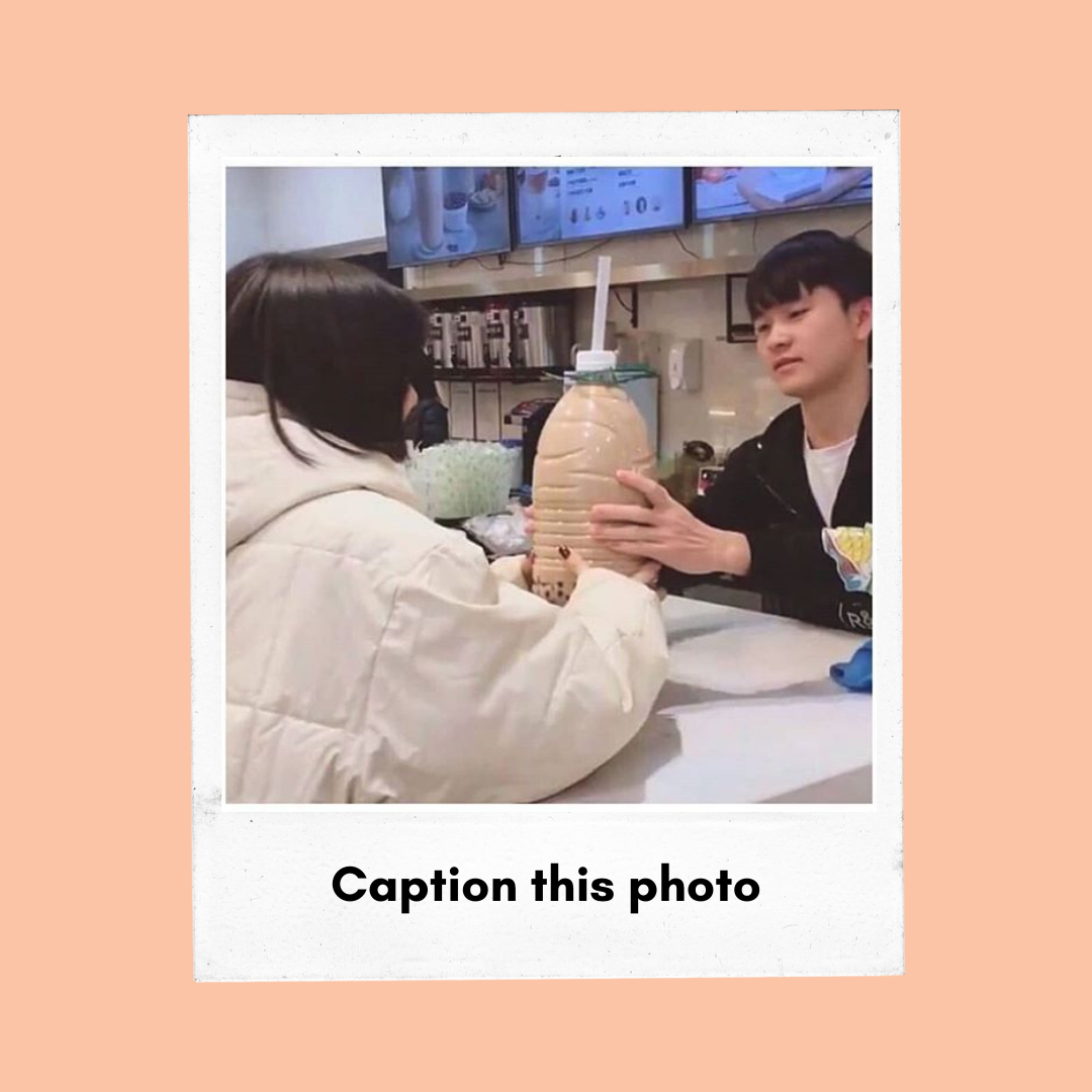 JANUARY #D- Caption this photo - IG POST