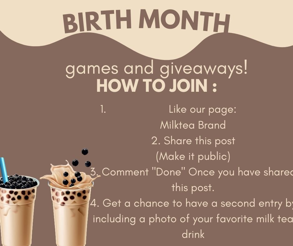 June – FB Post Milktea Bundle