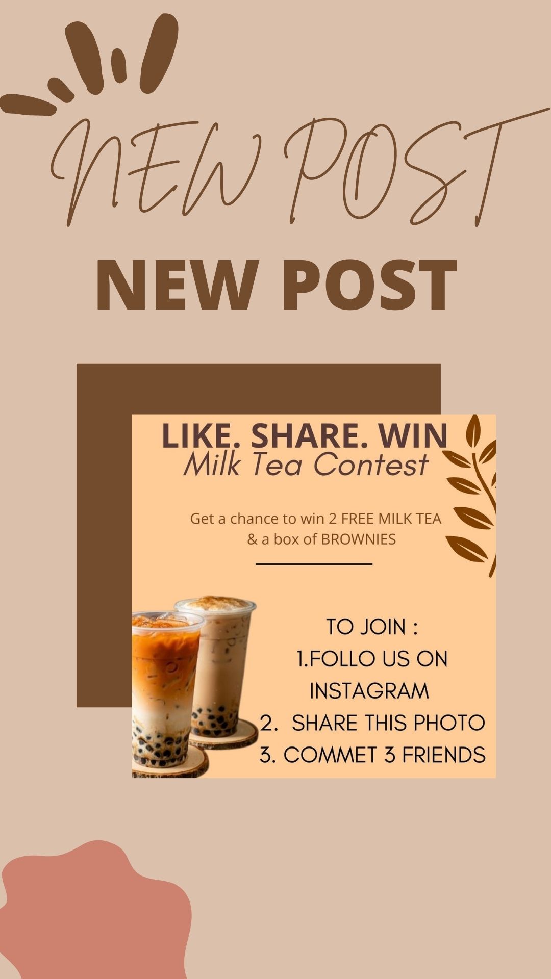 May – IG Story Milktea Bundle